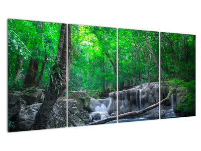 Tablou - Cascada Erawan, Kanchanaburi, Thailanda