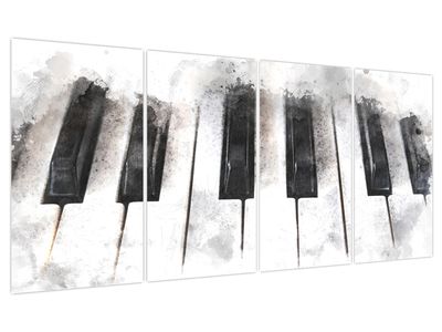 Obraz - Piano, aquarel