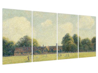 Slika - Camille Pissarro, Hampton Court Green, reprodukcije