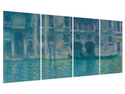 Tablou - Claude Monet, Palazzo da Mula, Venice, reproducere