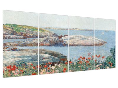 Tablou - Childe Hassam, Poppies,  Isles of Shoals, reproducere