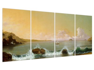 Tablou - Martin Johnson Heade, Rio de Janeiro Bay, reproducere