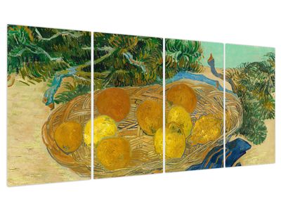 Kép - Vincent van Gogh, Still Life of  Oranges and Lemons with  Blue Gloves, reprodukciók