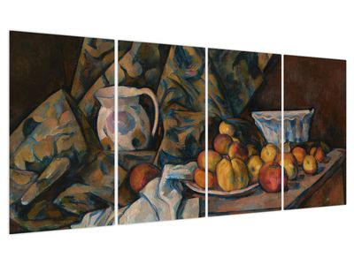 Kép - Paul Cézanne, Still Life with Apples and Peaches, reprodukciók