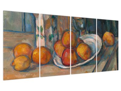 Kép - Paul Cézanne, Still Life with Milk Jug and Fruit, reprodukciók