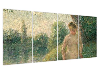 Kép - Camille Pissarro, The Bather, reprodukciók