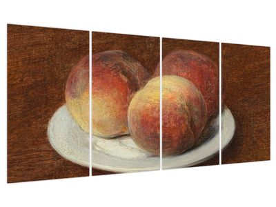 Kép - Henri Fantin-Latour, Three Peaches on a Plate, reprodukciók