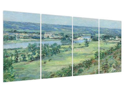 Slika - Theodore Robinson, The Valley of the Seine, From the Hills of Giverny, reprodukcije