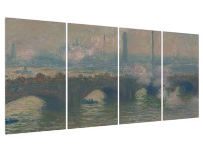 Slika - Claude Monet, Waterloo Bridge, Gray Day, reprodukcije