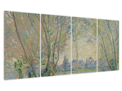 Slika - Claude Monet, Woman Seated under the Willows, reprodukcije