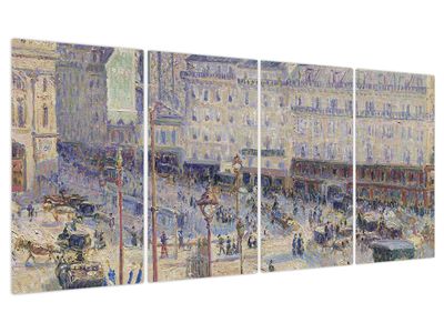 Slika - Camille Pissarro, The Place du Havre, reprodukcije