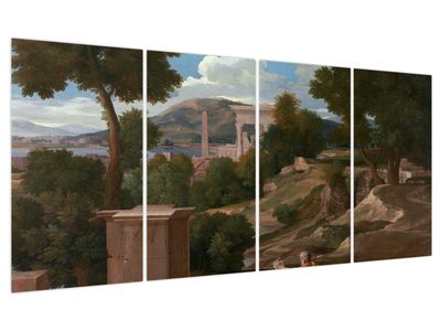 Slika - Nicolas Poussin, Landscape with Saint John on Patmos, reprodukcije