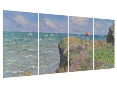 Slika - Claude Monet, Cliff Walk at Pourville, reprodukcije