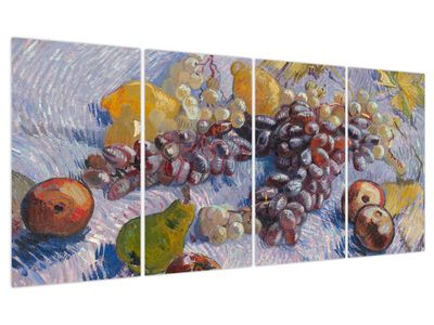 Slika - Vincent van Gogh, Grapes, Lemons, Pears, and Apples, reprodukcije