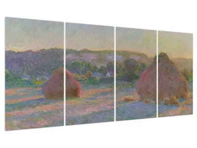 Slika - Claude Monet, Stacks of Wheat (End of Summer) , reprodukcije