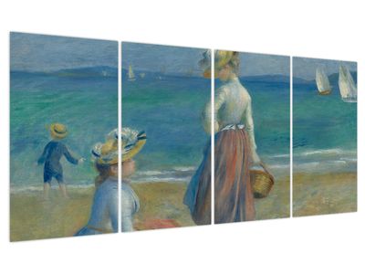 Slika - Auguste Renoir, Figures on the Beach, reprodukcije