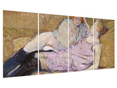 Slika - Henri de Toulouse-Lautrec, The Sofa, reprodukcije