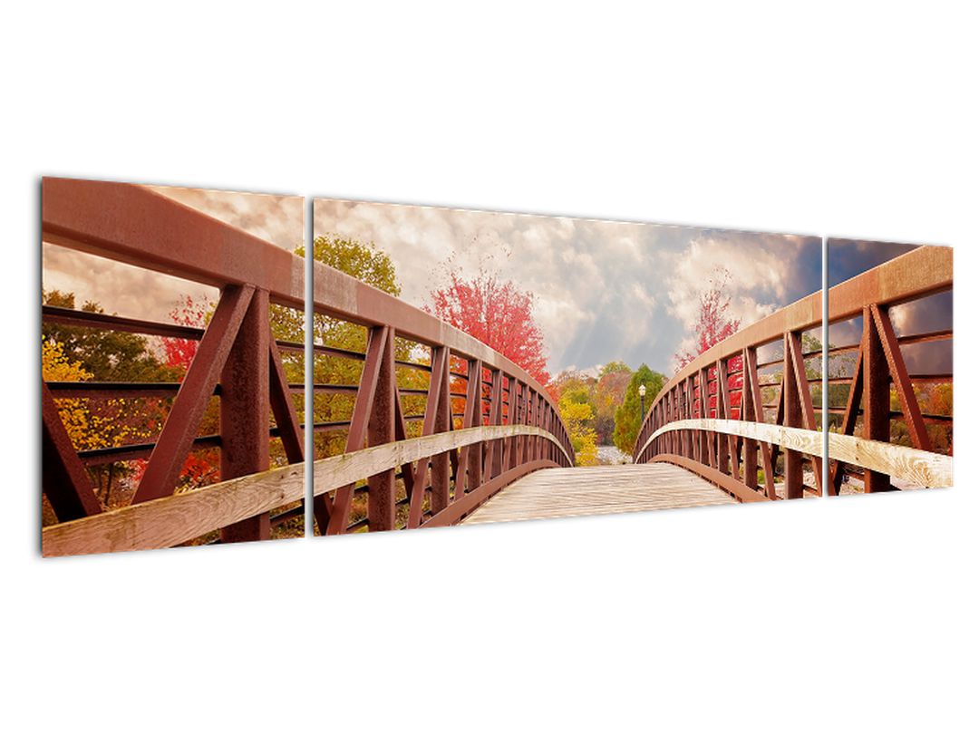 Obraz - dřevěný most (V020592V17050)
