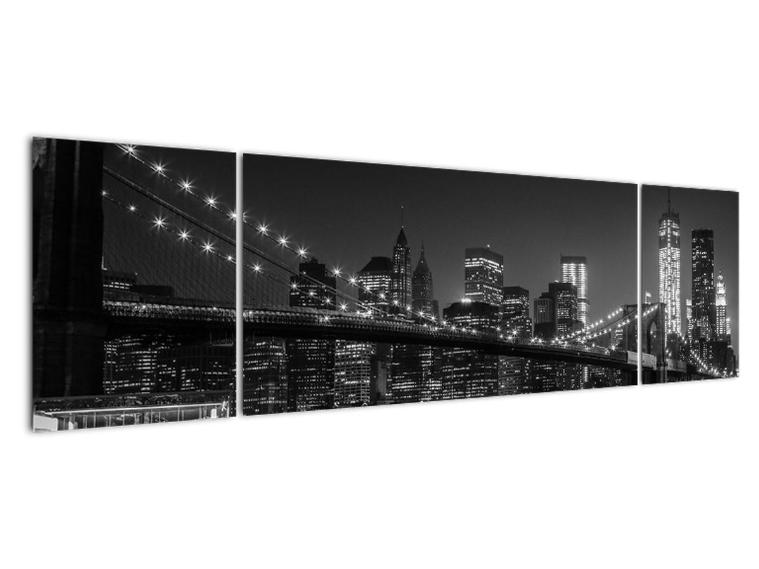 Obraz Brooklyn mostu v New Yorku (V020940V17050)