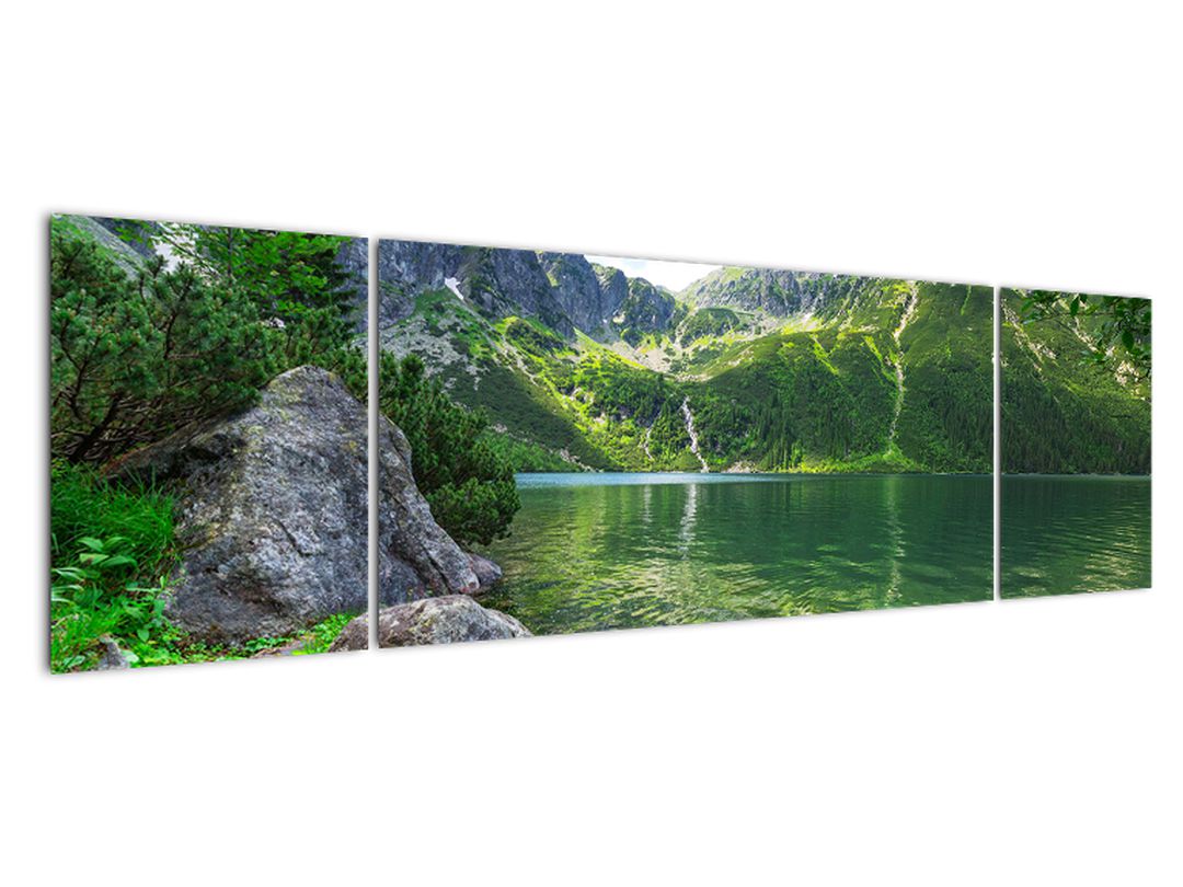 Obraz jezera v Tatrách (V021101V17050)