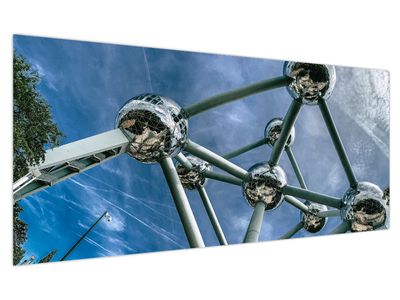 Tablou- atomium la Bruxelles