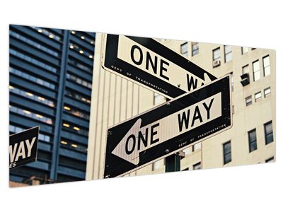 Obraz - New York ONE WAY