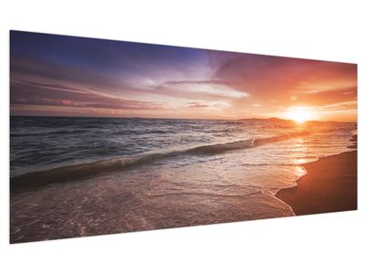 Bild auf Leinwand - Sonnenuntergang in Thailand