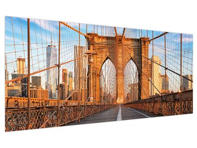 Bild auf Leinwand - Brooklyn-Brücke