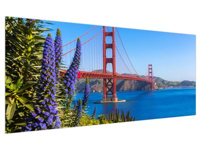 Bild auf Leinwand - Golden Gate Bridge, San Francisco