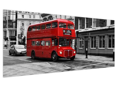 Tablou - Londra cu autobuz