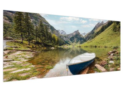 Obraz - Seealpsee, jezero Švýcarska