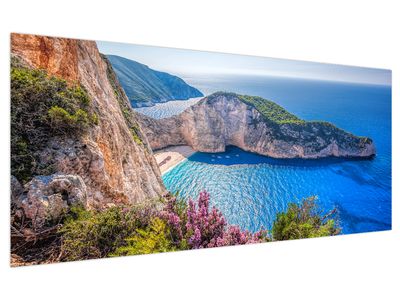 Obraz - Pláž Navagio, Řecko