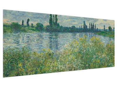 Tablou - Claude Monet, Banks of the Seine, reproducere