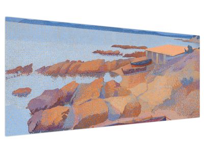 Tablou - Henri Edmond Cross, Calanque des Antibois, reproducere