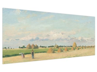 Tablou - Camille Pissarro, Landscape, Ile de France, reproducere