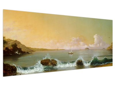 Tablou - Martin Johnson Heade, Rio de Janeiro Bay, reproducere