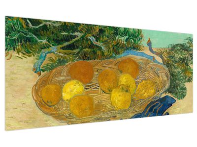 Tablou - Vincent van Gogh, Still Life of  Oranges and Lemons with  Blue Gloves, reproducere