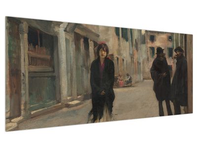 Tablou - John Singer Sargent, Street in Venice, reproducere