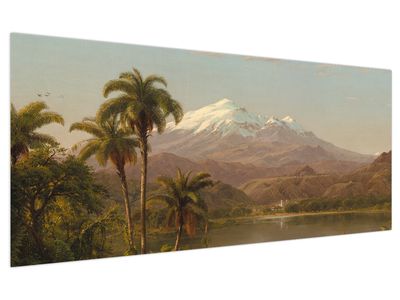 Tablou - Frederic Edwin Church, Tamaca Palms, reproducere