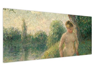 Tablou - Camille Pissarro, The Bather, reproducere