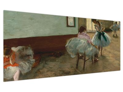 Tablou - Edgar Degas, The Dance Lesson, reproducere