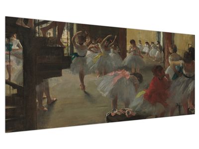 Tablou - Edgar Degas, The Dance Class, reproducere