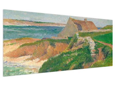 Tablou - Henri Moret, The Island of Raguenez, Brittany, reproducere