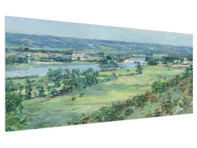 Tablou - Theodore Robinson, The Valley of the Seine, From the Hills of Giverny, reproducere