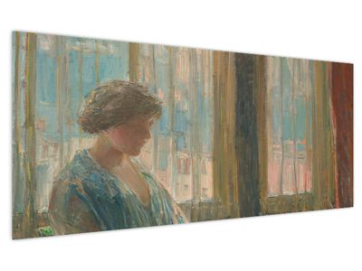 Tablou - Childe Hassam, The New York Window, reproducere