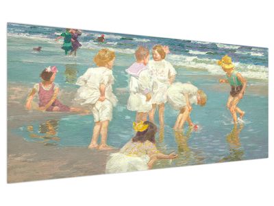 Tablou - Edward Henry Potthast, A Holiday, reproducere