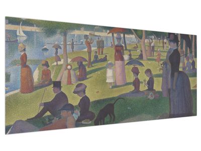 Tablou - Georges Seurat, A Sunday on La Grande Jatte, reproducere