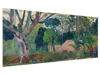 Tablou - Paul Gauguin, Te raau rahi (The Big Tree), reproducere