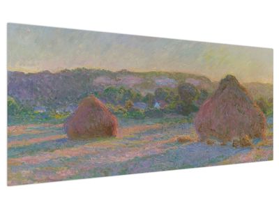 Tablou - Claude Monet, Stacks of Wheat (End of Summer) , reproducere