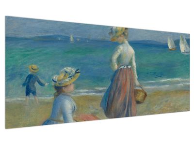 Tablou - Auguste Renoir, Figures on the Beach, reproducere